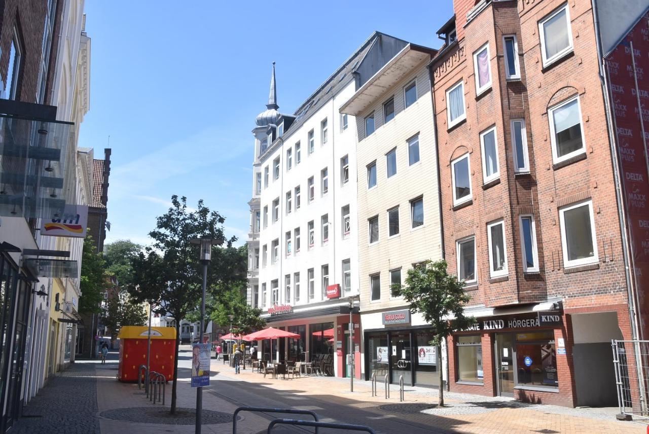 Fewo1846 - An Der Galerie - Komfortables Apartment Im 2 Og Mitten Im Stadtzentrum Flensburg Eksteriør bilde